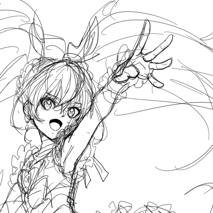 とりあえず3人描いていこうと思う 