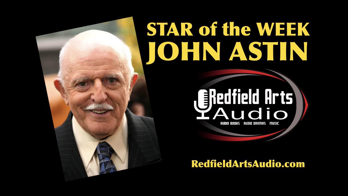 RedfieldAudio's tweet photo. STAR OF THE WEEK
JOHN ASTIN 
John was born in Baltimore on March 30th, 1930.
Listen as he portrays Montressor in Poe’s “Cask of Amontillado” before a live audience! 
SoundCloud

https://t.co/3JW9MSgPmd

Follow this thread as we celebrate the work of Mr. John Astin this week! https://t.co/BoicAF1rtZ