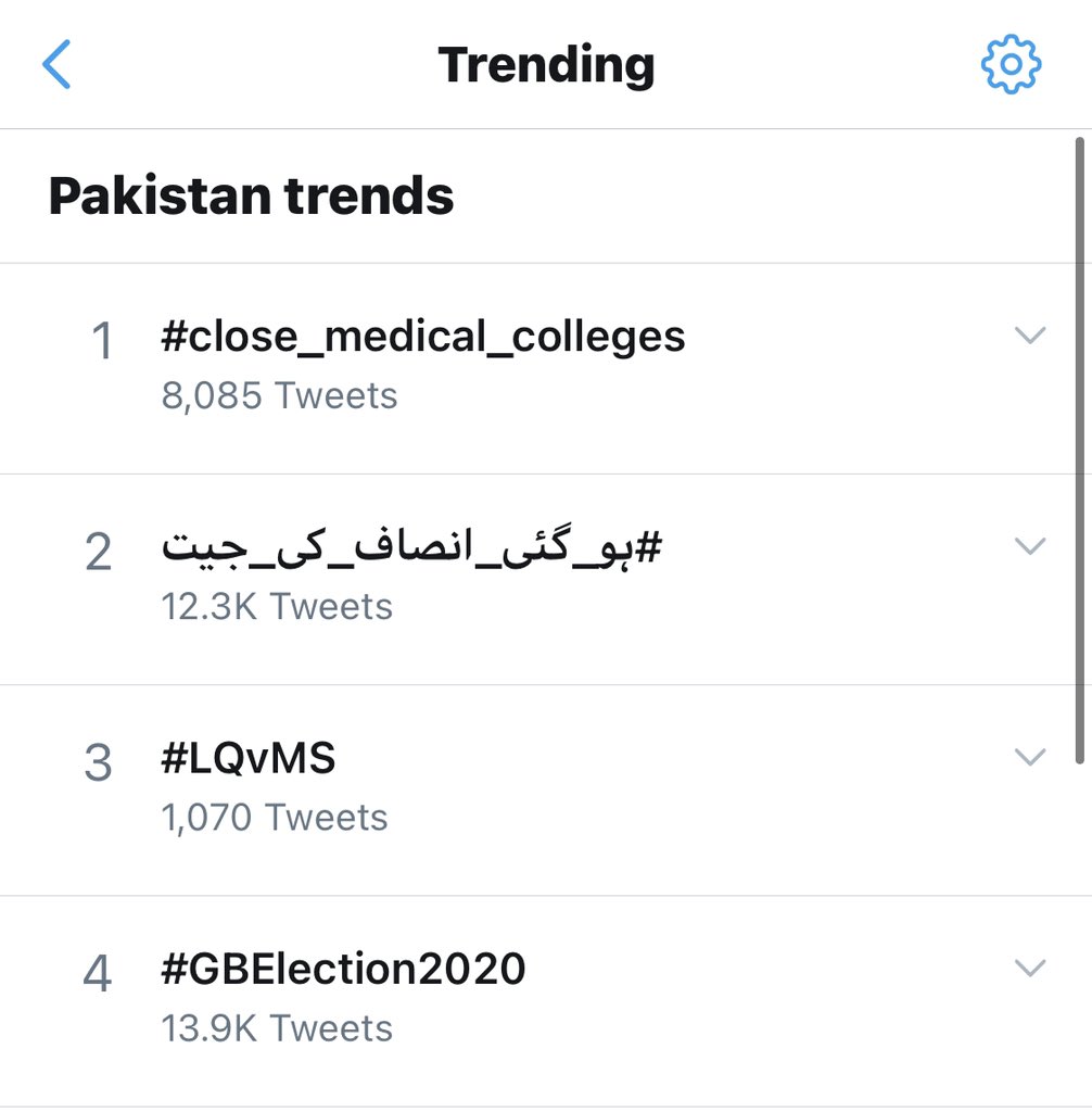 ashries97's tweet photo. With number one trending 
Now its your time to take some reasonable decision and to risk life of future doctors anymore
#close_medical_colleges https://t.co/5onxGO2CNn