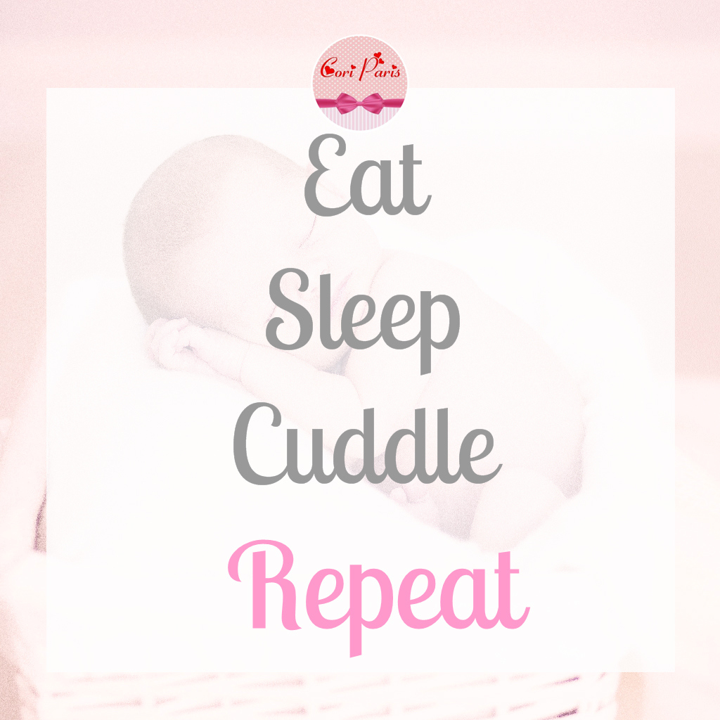 A baby's essential daily routine - eat, sleep, cuddle, repeat! How lovely! 

#lifewithkids #parentsbelike #mumlifequotes #dailymoms #firsttimemomtobe #futuremoms #newbornbabies #lifeofmom #coriparis