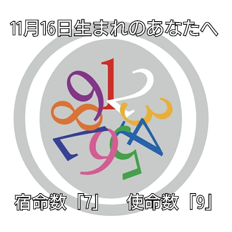 １１月１６日生まれ