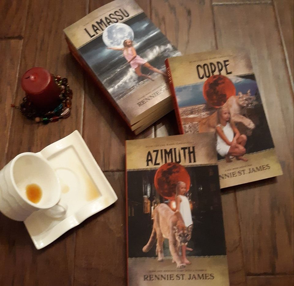 "Some epic journeys start with a stumble...at least for Mia Rayner. Normal had once meant a 9-5 job and friends. Her new normal includes Gypsy magic, warriors, and a mountain lion.
Books 1-4 of the Rahki Chronicles are available now.

#amreading #fantasy #adventure <a href="/WriterRSJ/">Rennie St. James</a>