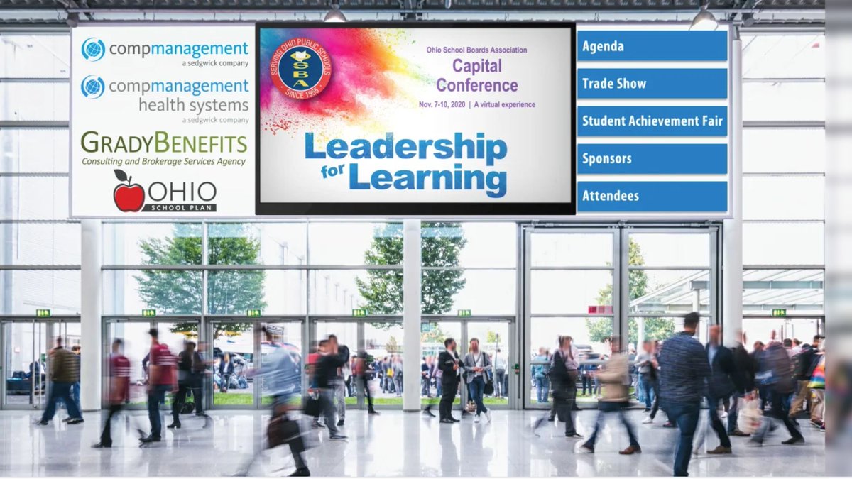 OHschoolboards's tweet photo. Miss a learning session at this year's virtual OSBA Capital Conference and Trade Show? More than 60 sessions are available through Dec. 31. And, you can still register to gain access to those sessions. Learn more at https://t.co/6WgxDwi7De #OSBACC #OhioEd #K12 https://t.co/DvNWFHtEsp