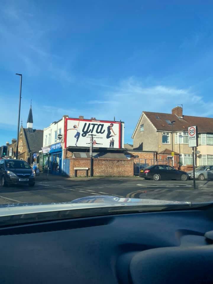 YTAAcademy's tweet photo. Oh hello @YoungTalentAca4 👀 
Who’s spotted our billboard out and about recently? 🙌#yta #youngtalent #youngtalentacademy #performingarts #performingartsschool #sing #dance #act #drama #dancing #choir #singing #youngnotes #notyouraveragechoir #awardwinning #ballet #streetdance https://t.co/OFWMTnHwK4