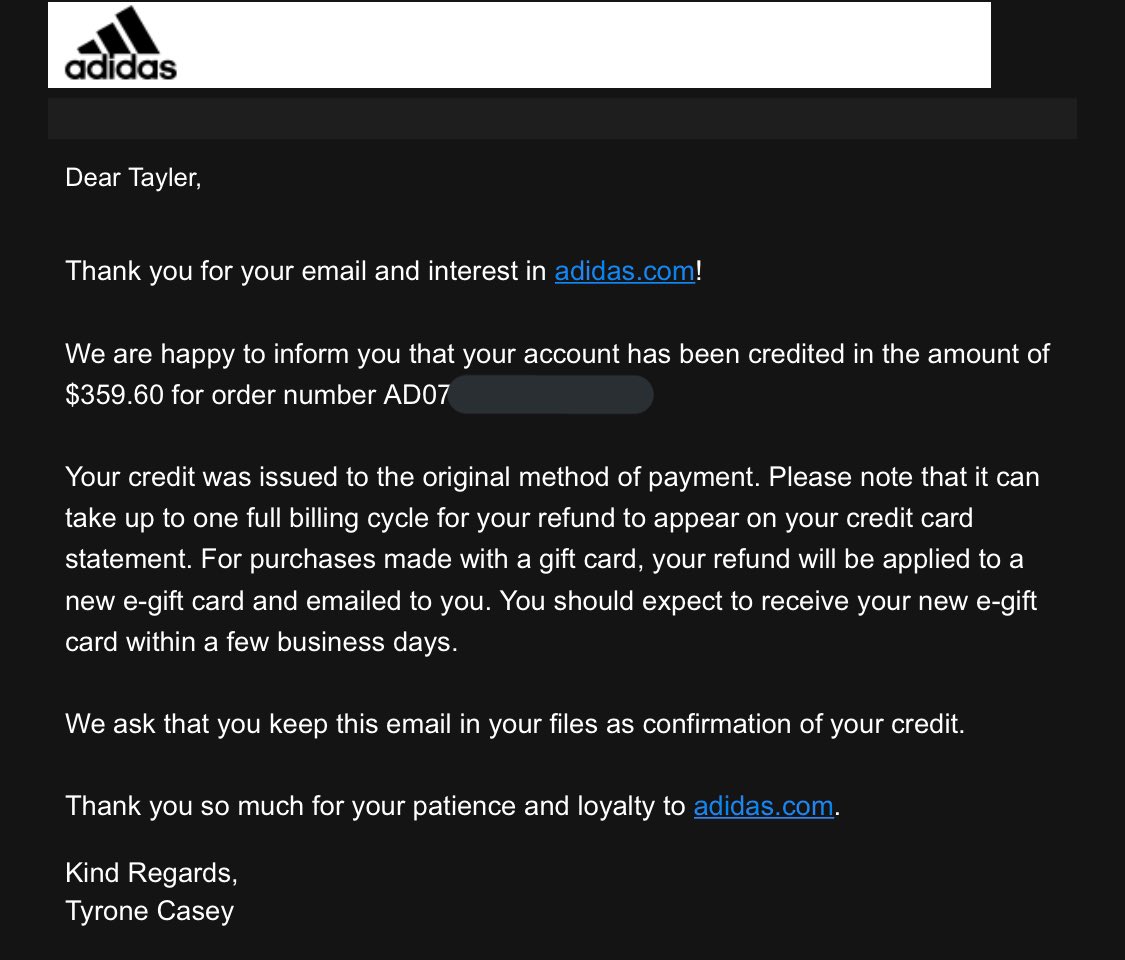 DirectorDaniels's tweet photo. A sad saga. I beat the odds and secured @Beyonce @WeAreIvyPark Drip 2 for my boyfriend’s birthday! But because @FedEx and @adidas lost our package, and it’s now sold out, we’ll never get them 😭😭😭Happy for the refund, but we really wanted the merch we ordered 😣😫😩😖 https://t.co/Kg0P2Qju4x