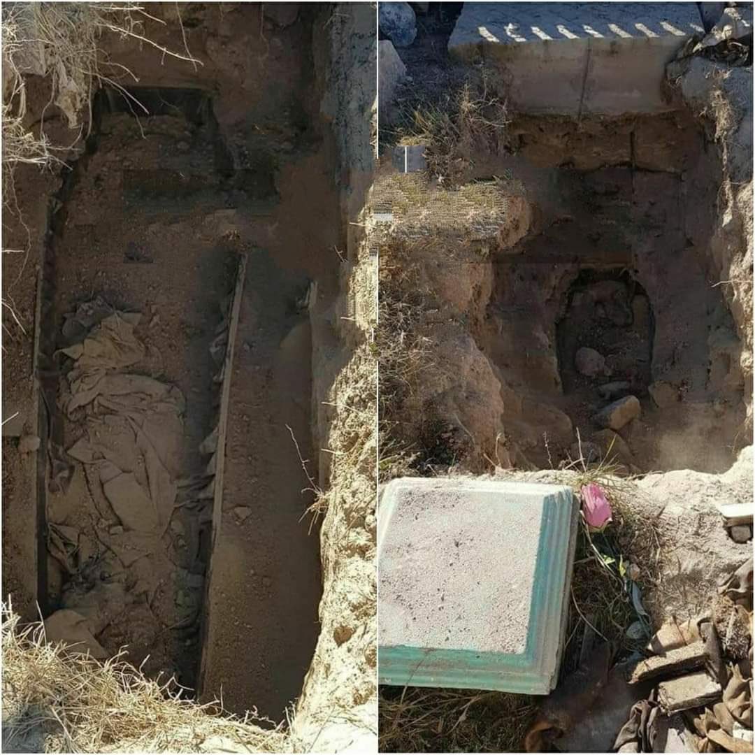 eyupozdemir42's tweet photo. Armenian occupants reopened graves and took relative’s bones, cut down trees and collected woods, set their home fire. Even nomads demonstrate their land with graves and planted trees.Armenians demonstrate the land Qarabağ do not belongs them once more.
#EcoTerrorism
#Kelbejer https://t.co/zf4r3Fh6Tc