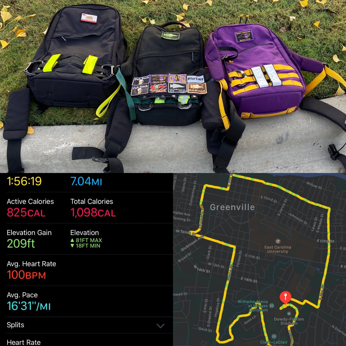 F3Stabler's tweet photo. @F3ENC 7 well needed miles logged by three studs at #CutlassSunday
🎒⚔️ BB: https://t.co/Lkn447xlsn #PushFor100 @JoeMcclenney @f3Patch https://t.co/eXXkPoeaDw