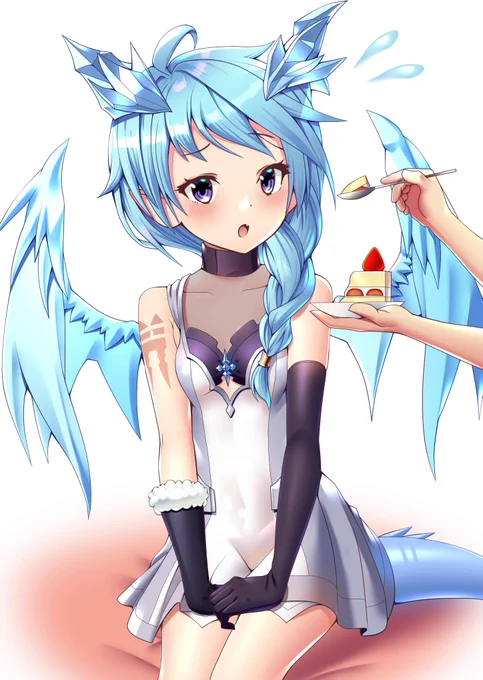 餌付けシェフィたん落書き
シェフィ「わ…私もう子どもではないのだけども…💦」
#プリコネR 
#イラスト 