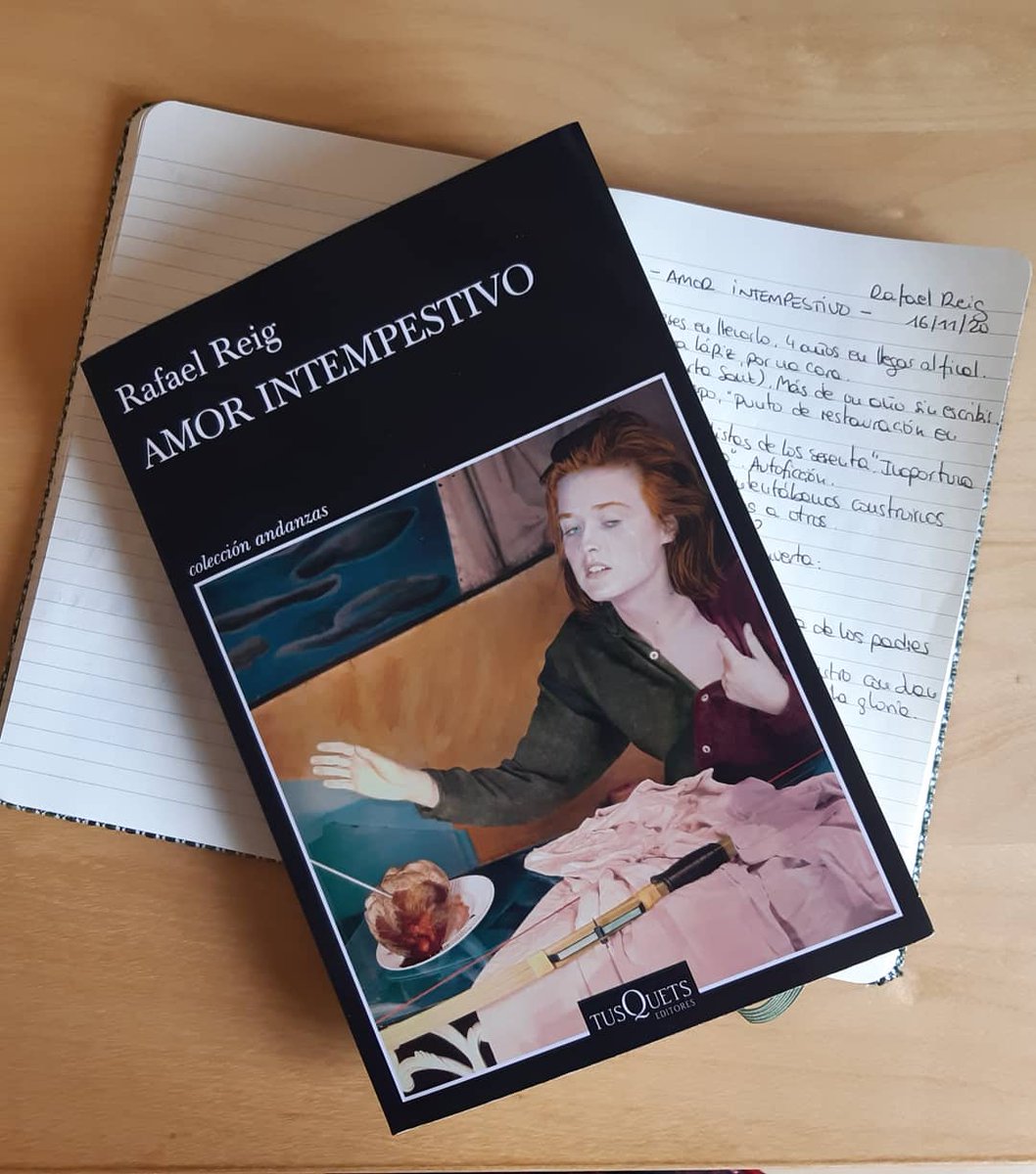 TertuliasLit's tweet photo. «Desde que me recuerdo, estaba escribiendo. Nunca “descubrí mi vocación” ni “elegí” ser escritor, no hizo falta: jamás concebí otra posibilidad».

Mañana a las 19 h charlaremos con @RafaelReig sobre “Amor intempestivo”. Un encuentro de lujo para nuestra última tertulia del año. https://t.co/gZA0HXijwL