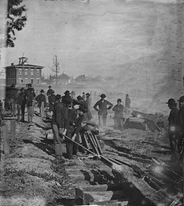 #OnThisDay, November 15th, 1864,  William T. Sherman departs Atlanta on the March to the Sea, leaving Atlanta in ruins.