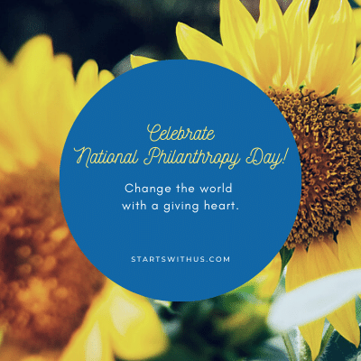 swuteam's tweet photo. Happy National Philanthropy Day!  Change the world with a giving heart.
#nationalphilanthropyday https://t.co/LIKEcMMa0a