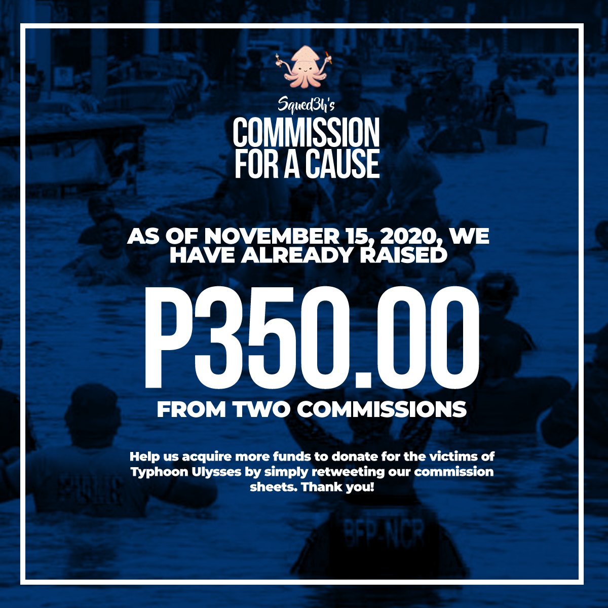 squed3h's tweet photo. Hello! We collected a total 350 pesos for this day. Hope we gain more clients to help more people too. Retweeting our posts is a big help in our cause. Thank you! https://t.co/Z7BDQ1gQE0