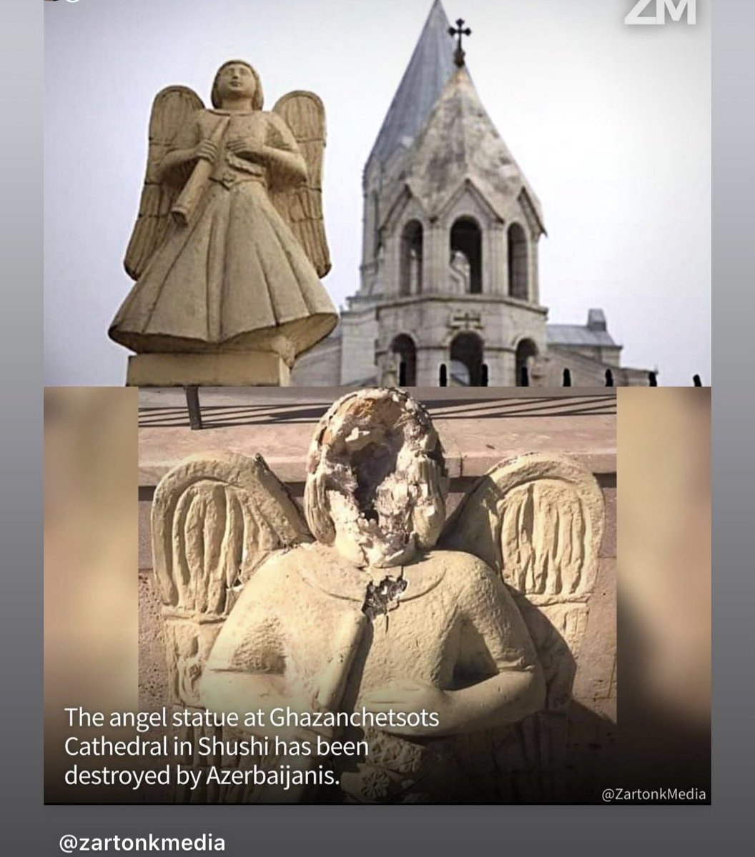 ANCA_DC's tweet photo. #Azerbaijan Pres. Aliyev pledged to protect #Armenian Churches in #Artsakh.  Here's what that looks like so far.

Visit https://t.co/d0WvKs0017 &amp; urge U.S. re-engagement in the @OSCE Minsk Group to review/revise the terms/timeline of the disastrous ceasefire deal. https://t.co/JpBIYMDkis