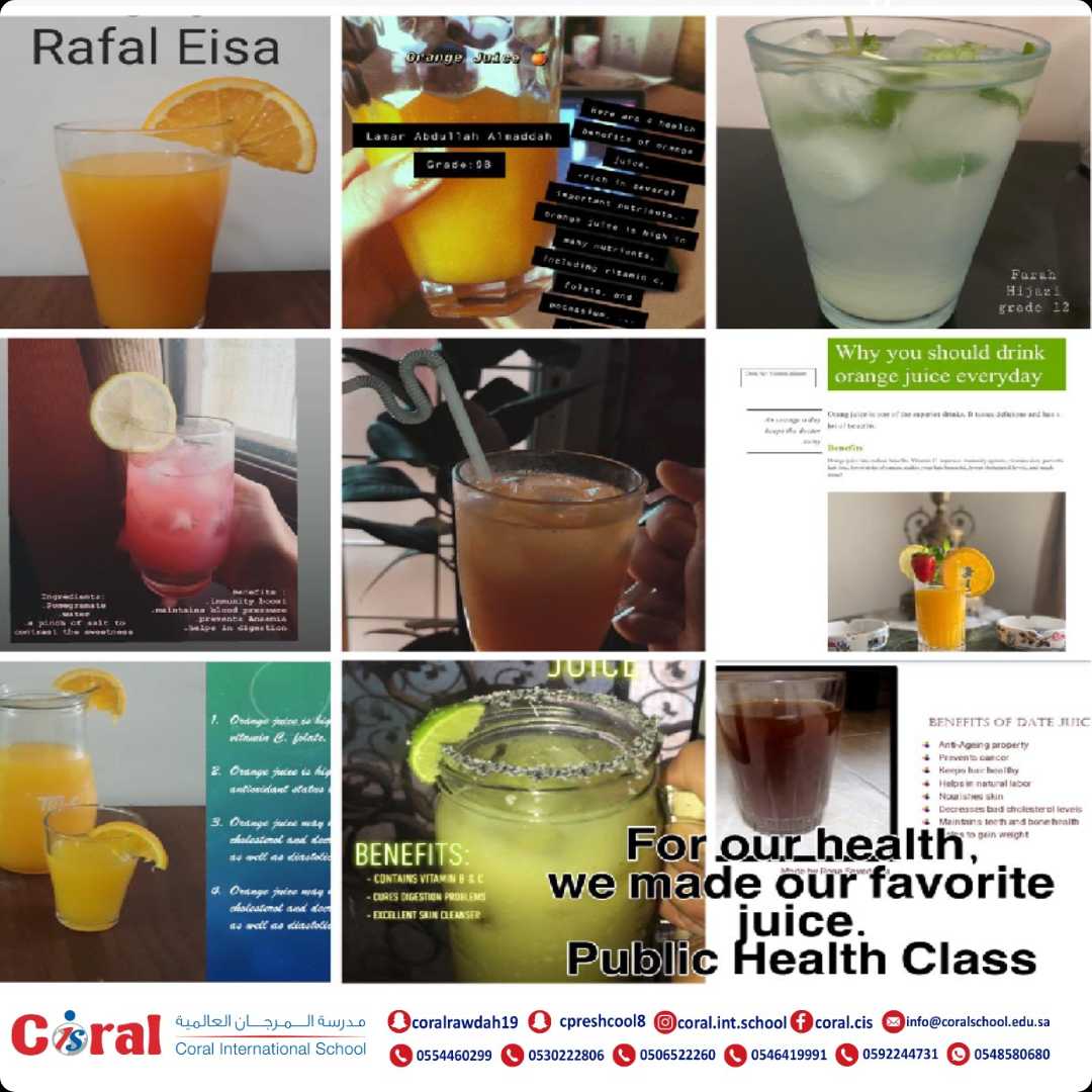 SchoolCoral's tweet photo. Public Health Class
Fruit Juice 🥤
#مكتب_التعليم_الاهلي
#تعليم_جدة
#mirzahanaa https://t.co/JCtBHh4Quy