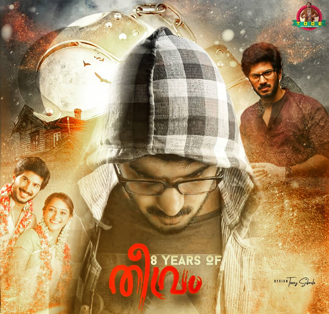 #8YearsOfTheevram ✌❤

Love + Romance + crime +Thriller 
+HappyMoments +sadMoments 
Evergreen Movie Theevaram 

#8YearsOfTheevram ❤✌
#DulquerSalmaan #Kurup