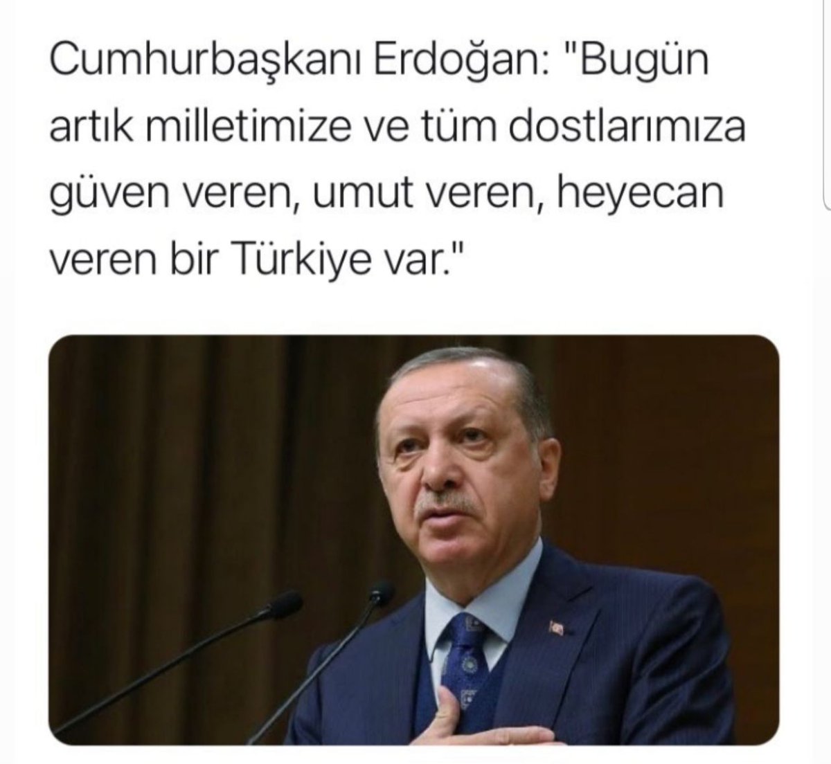 Sayın Cumhurbaşkanim doğru söylüyorsunuz. Umut ve heyecan veren bir Türkiye var. Sağlık bakanımız da sinavdan 1.5 ay önce 1-2 haftaya alim var dedi ve umut verdi. 2.5 ay bitti söz tutulmadi. Güven nasil olsun?
<a href="/RTErdogan/">Recep Tayyip Erdoğan</a>
<a href="/drfahrettinkoca/">Dr. Fahrettin Koca</a>
#AtamaOlsunSağlıkOlsun