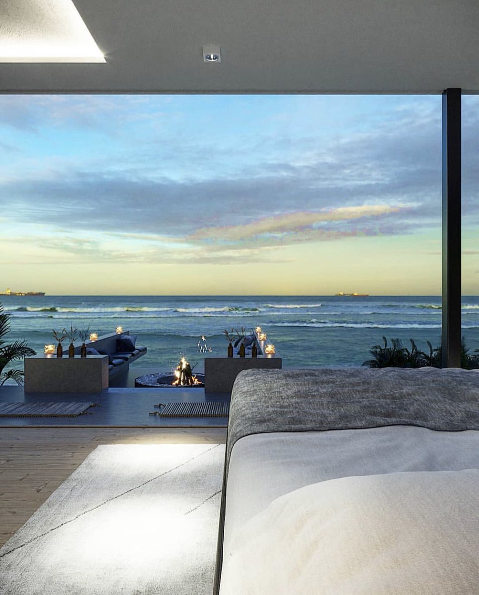 Imagine to contemplate the sunset here