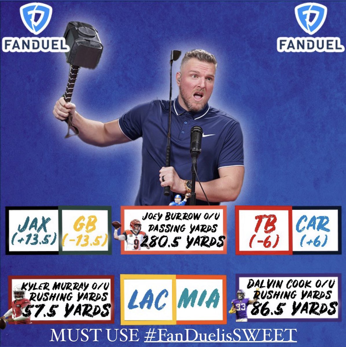 Pat McAfee tweet media