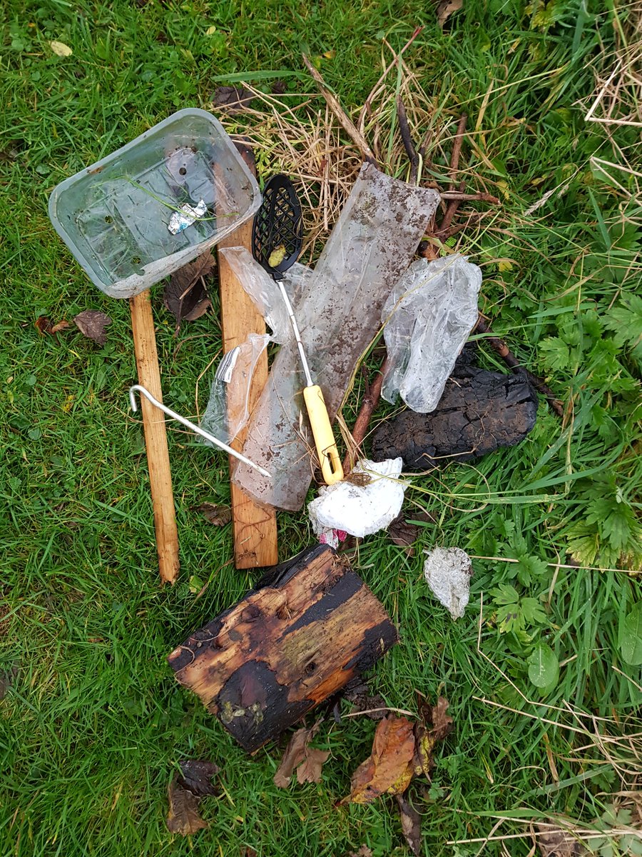 meadow_falls's tweet photo. What do we get up to when we're closed? 
This weekend, inbetween rain showers, we've made a start on tidying up the dog walk and trees which line it. 

Throughout summer the grass becomes a little overgrown around the trees and you'll be surprised what we find lurking in there... https://t.co/Y0IjjcDQnp