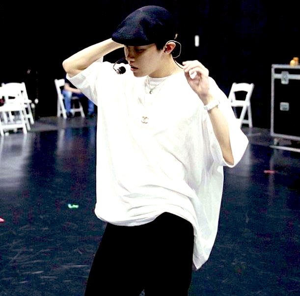 Hoseok’s rehearsal looks.