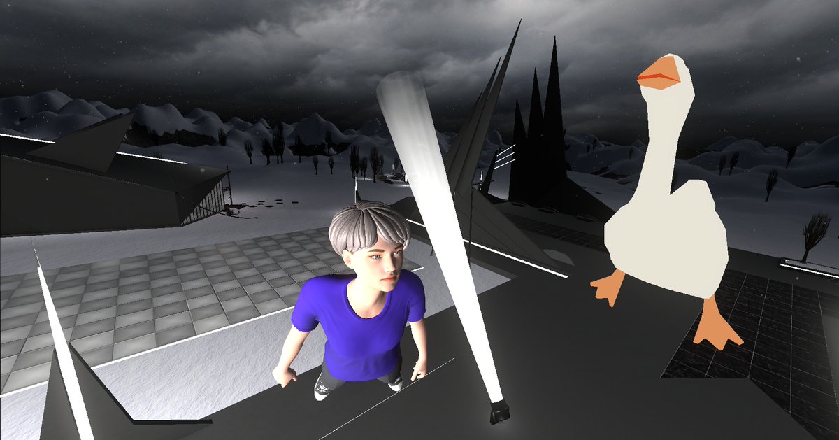 XaosPrincess's tweet photo. Thank you so much @notChocka for opening #Solace in @TivoliCloudVR! It's such an amazing #VirtualWorld in terms of #Style as well as #Optimization💜🏔️😎
And @MakiXx_'s #DynamicLights really shine there!
I can't wait for the next #VR #MovieNight in your wonderful #OpenAir #Cinema! https://t.co/gq1QQBjxjF