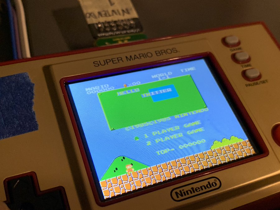 ゲーム ウオッチ スーパーマリオブラザーズ Rom書き換え成功 Homebrewへの期待も 大人のためのゲーム講座
