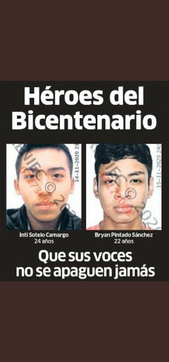 ayudemos. a sus familias para q puedan descansar. en Paz. #Inti #Bryan
