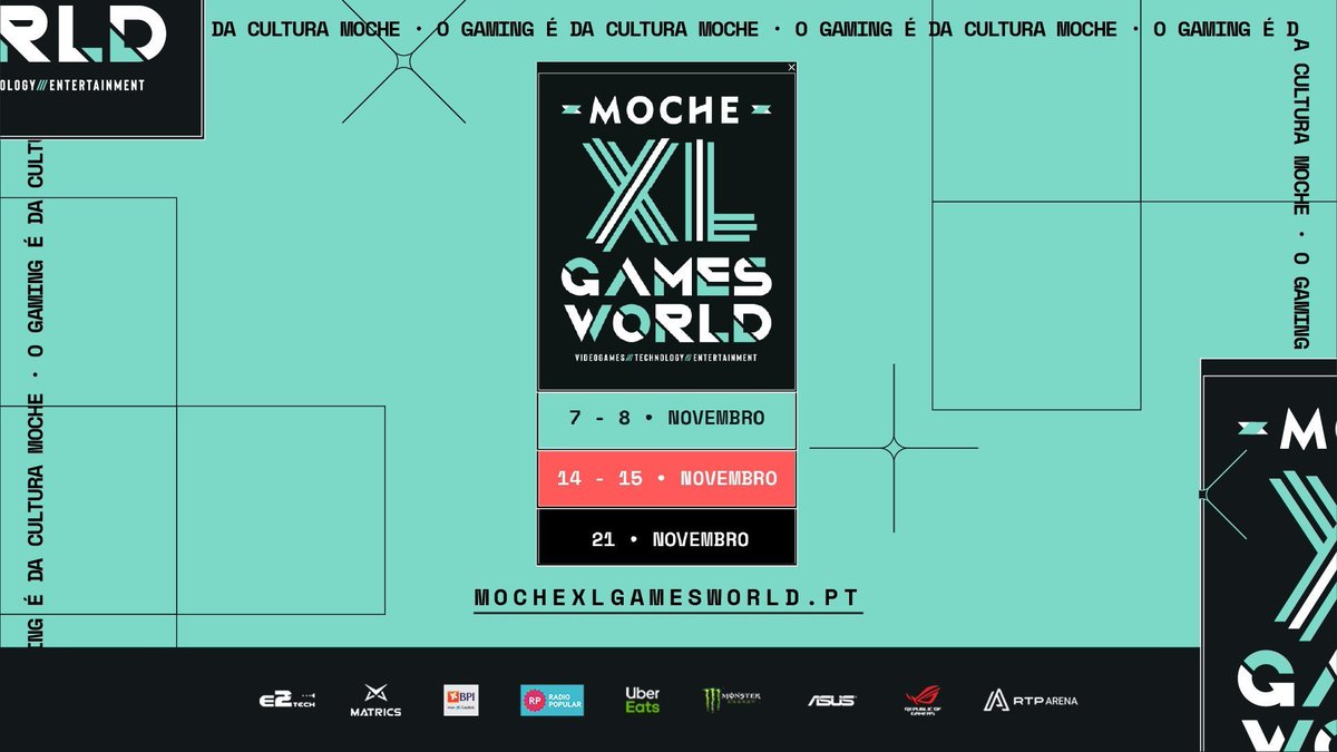 LAESPORTSPT's tweet photo. As finais das ligas da Shamir @LAESPORTSPT by @fepodele 
vão ser disputadas no 21 de Novembro, inseridas no programa do evento @XLGamesWorld! 

Não percam toda a ação em 📺  https://t.co/SG7qx1J6W4

#LigaAmadora https://t.co/6j3wAGhJUx