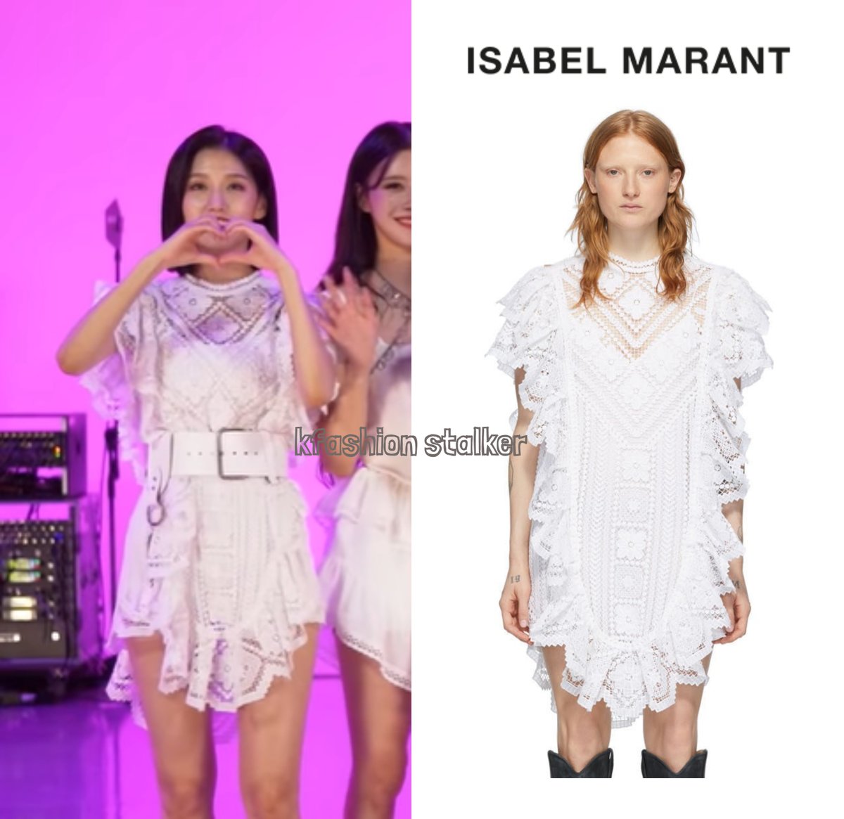 kfstalker's tweet photo. [#Lovelyz #러블리즈]
#itsLIVE #잇츠라이브

#Yein #예인
✨Isabel Marant White Zanetti Short Dress ($1,780)
https://t.co/UjnDJhevk4 https://t.co/LPsykNLlCh