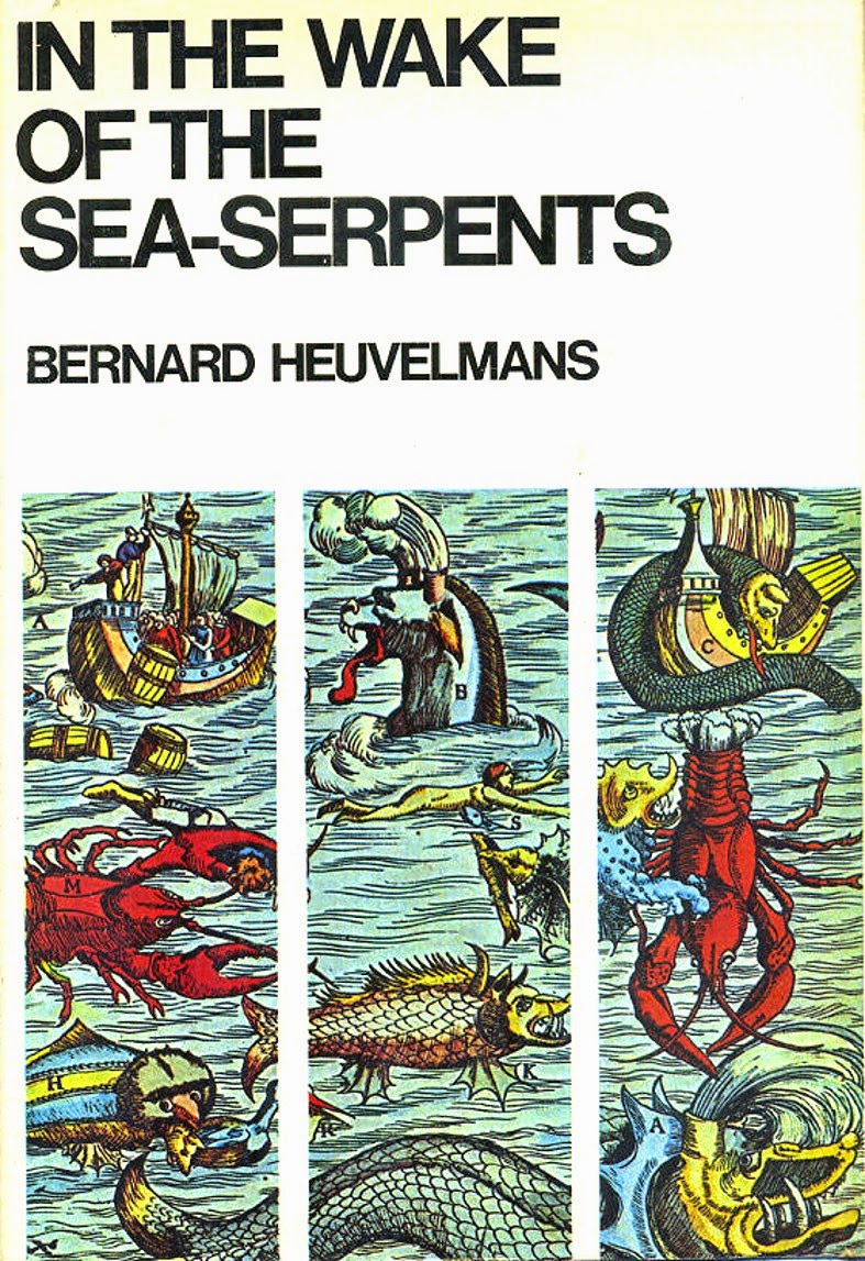 ... the imaginary sea serpents devised by Heuvelmans (with help from his friend and colleague Ivan Sanderson) (art by  @LordGeekington)...