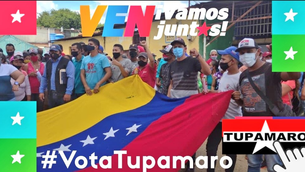 Desde el Municipio José Félix Ribas en la Escuela Básica Narciso López Camacho, del Estado Guarico, nuestra militancia presente para participar en el #SimulacroElectoral, #VenVamosJuntos y #VotaTupamaro porque #LosRebeldesSomosMas