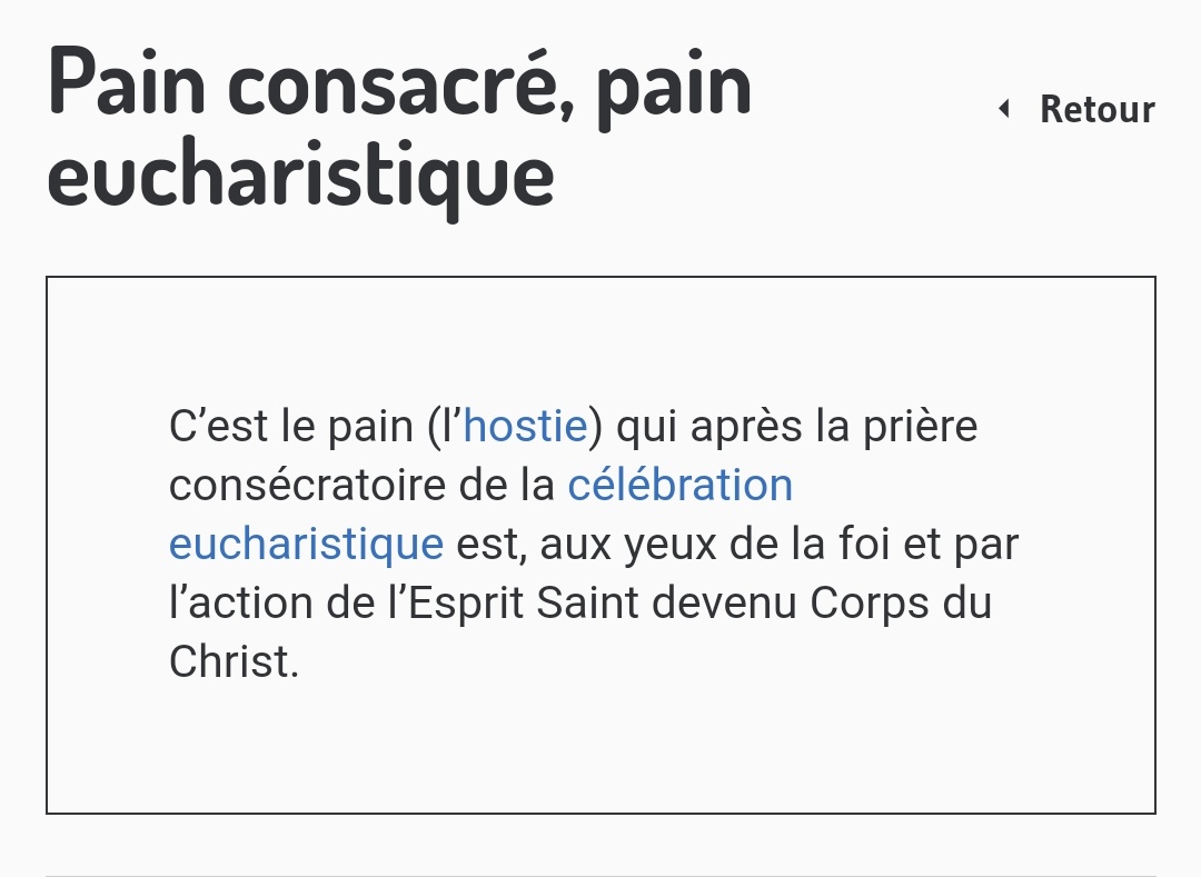 L'hostie eucharistique : #hostie  #Eucharistie  #messe  #liturgie