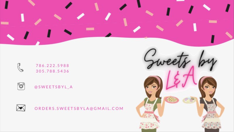 SweetsByL_A's tweet photo. Hello Twitter! Our names are Lianny and Ali and we are the owners of Sweets by L&amp;A! We started this business in the hopes of making Miami sweeter one treat at a time with hot chocolate bombs, chocolate covered oreos, chocolate lollipops, meringues, and so much more! https://t.co/fexPP71D18