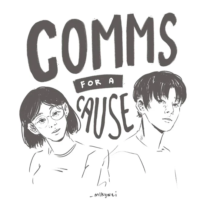 [ rts greatly appreciated! ]

hey there! opening up some donation commissions for those affected by the typhoon! ?

proceeds will go to donation drives such as @pawssionproject and @KayaNatinPH ! proof of donation will be posted for transparency

#UlysessPH #artph #ArtForACause 
