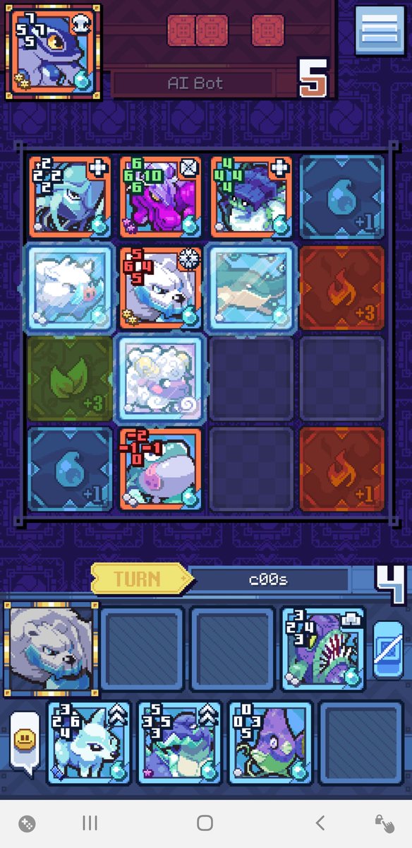 _c00s_'s tweet photo. @AetherCreatures Etalus seems bugged, he's not getting his frozen effect. It's happened a couple of times now. https://t.co/JlqjImKeX4
