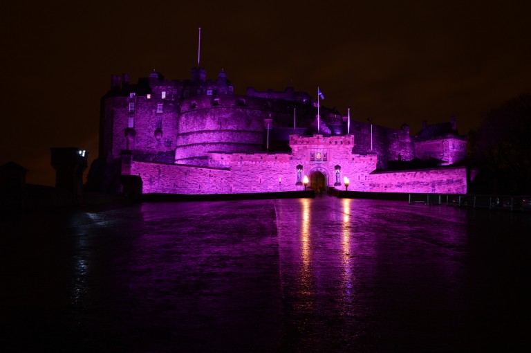 This evening, the castle will be lit pink to mark Diwali - The Festival of Lights.
