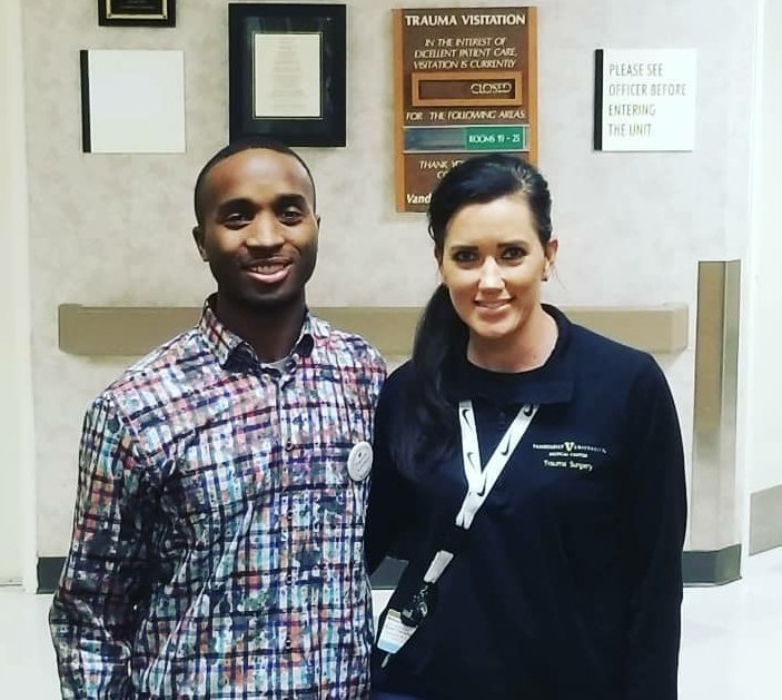 msmith_rn's tweet photo. I don't understand.😔 Why Rasheed? Why the person who gave so much to his community? Why the guy who gave so much back to @VUMCTrauma, the place that saved him 4 years ago. If you didn't get to know him, you missed out. Please keep his family in your prayers🙏❤#EndGunViolence https://t.co/fBUev4ZadN