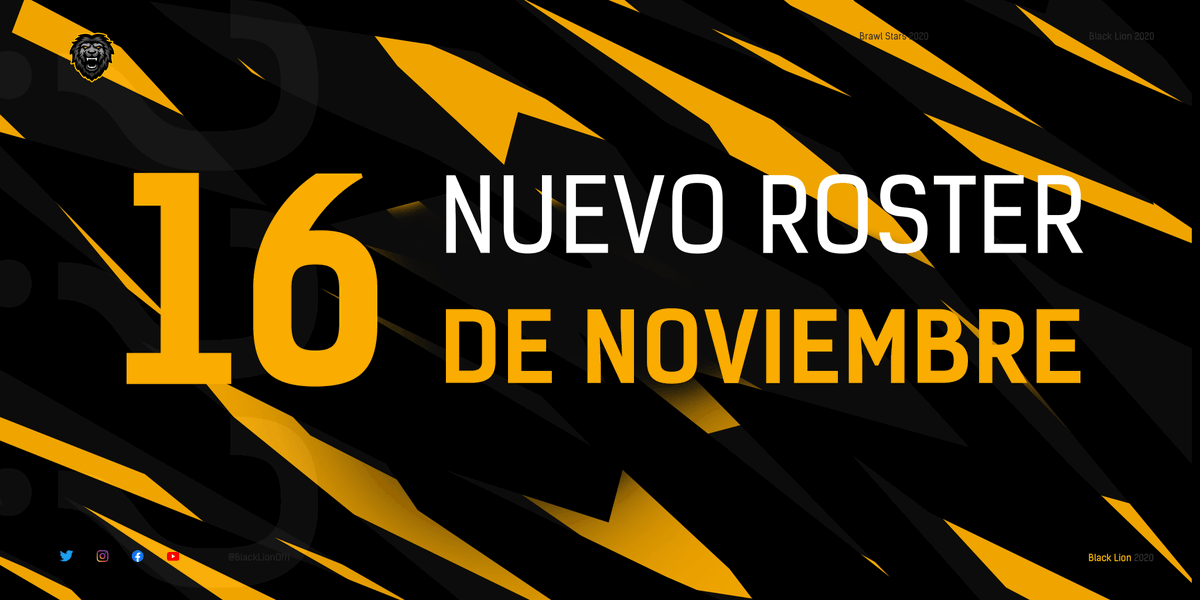 Se acercan cosas increíbles para BLACK LION¡¡¡

Sigue nuestras redes sociales para mas información y descubre lo que estamos planeando.

#BETHEBEST #BETHELION