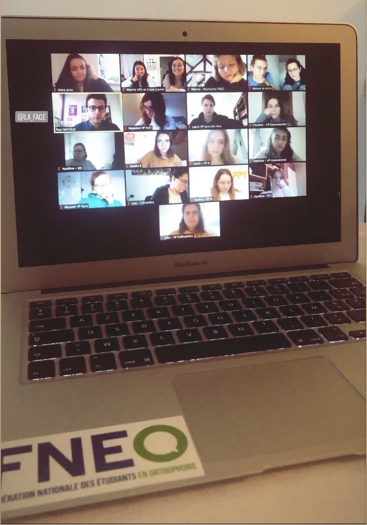 La_FNEO's tweet photo. C’est la fin de ce week-end de formation à distance 💻 avec nos supers formateurs @Tanguy_FAGE et @Paul_FAGE ! ✅

Nous sommes désormais prêtes à former à notre tour ! 

Cc @La_FAGE https://t.co/t4s5J0aB3Z