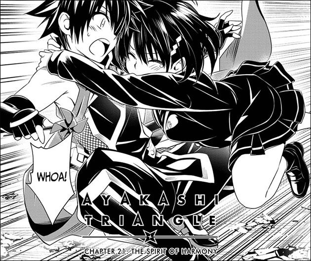 Shonen Jump on X: Ayakashi Triangle, Ch. 21 (Web-Only): Reverting back to  male gives Matsuri a fighting chance, but the battle is far from over! Read  it FREE from the official source!