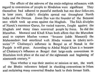 Reason 2. The rebellions of Hindus.Reason 3. Bhakti Movement