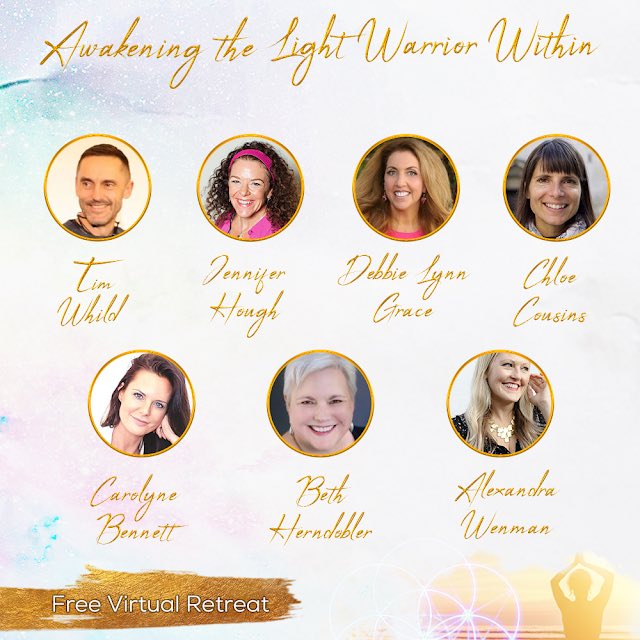 AlexandraWenman's tweet photo. I am honoured to be interviewed for the upcoming Awakening the Light Warrior Within Virtual Retreat hosted by Georgie Garwood. It’s absolutely free. Get access to 7+ days of interviews at  https://t.co/tOkqpK2RFy https://t.co/XDTKdJXQJE