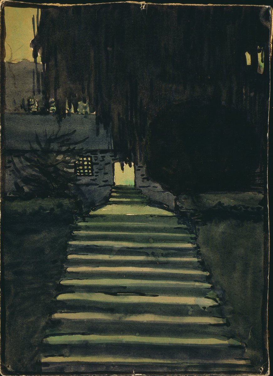 From 1911 she began teaching art in Virginia & began to experiment with abstraction, establishing American Modernism. In 1912-4 she was teaching in Texas & S Carolina (1915) Uni Virginia (1912-4)