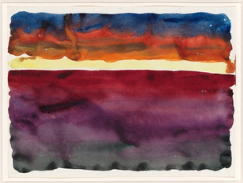 Her bold approach to colour & daring abstraction were revolutionary for the time. Morning Sky (1916), Landscape (1916-8) & Red & Green II (1916)