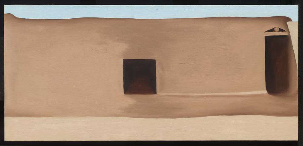 ‘Experts’ criticised her pursuit of repeated subjects - however that is to be blind to her main concerns: shape, colour & emotion. Cebolla Church (1945), Pelvis II (1944), In the Patio IV (1948), Brooklyn Bridge (1949) & Poppies (1950)