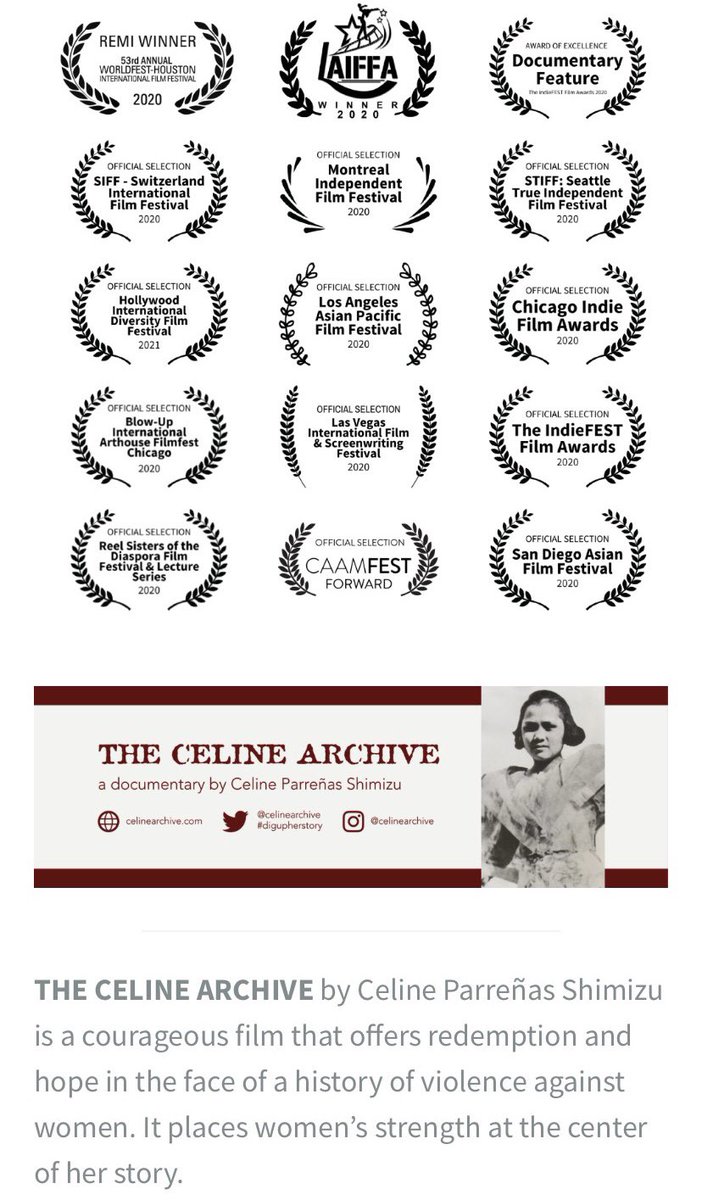 CelineArchive's tweet photo. Gathering our laurels &amp; taking a bow—like a beauty queen crowned and a gladiator wreathed. Thanks for helping us to celebrate the triumphs of the film! THE CELINE ARCHIVE is screening for its LAST THREE DAYS at Reel Sisters! To see future screenings, go to the link in our bio https://t.co/YzaHQ4bteX