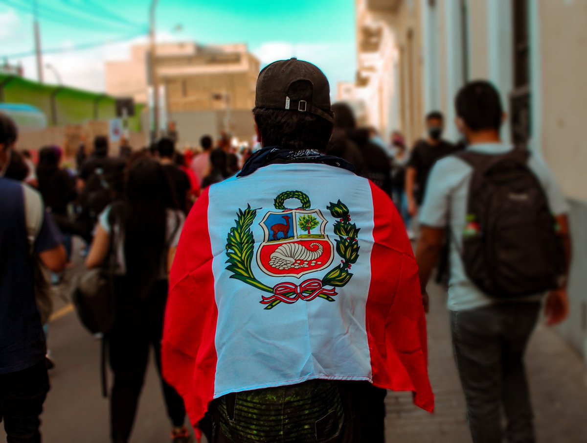 Roberto121013's tweet photo. Vamos a seguir luchando por nuestro país! Luchando por nuestros hermanos caidos!! No vamos a rendirnos fuerza Perú 🇵🇪✊🏽

#PeruEstaEnNuestrasManos #LutoNacional #PeruEstaDeLuto https://t.co/tgfvSwvnuN