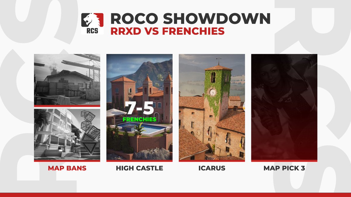 Frenchies take the first map and put RRXD one map away from being eliminated! 💀 Who's making it to the Grand Finals?

Watch live: twitch.tv/mrbradii
