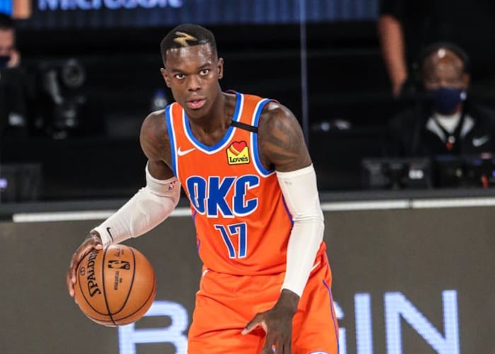 MassiveBall's tweet photo. ‼️ Ya tenemos el primer avance: Los Lakers se hacen con Dennis Schroeder y traspasan su pick 28 del draft.

¿Win para LA, no? https://t.co/IIl51SdEMQ