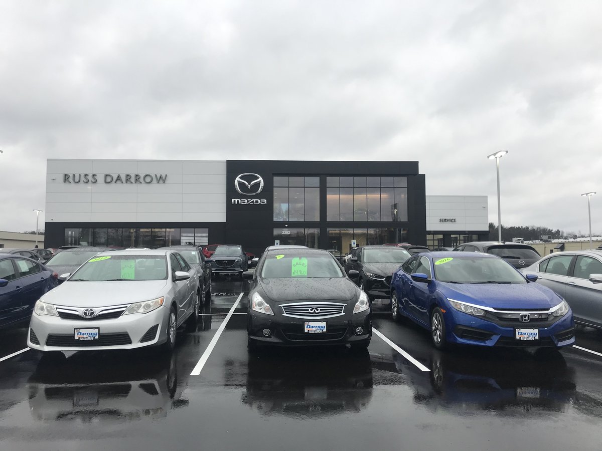 RussDarrowGroup's tweet photo. Tomorrow is the big day! Visit our brand new Russ Darrow Madison of Mazda location at 2302 W Beltline Highway in Madison. We can’t wait to share this new state-of-the-art building, made to serve to you better! #DarrowDifference https://t.co/JfjQSqdApI